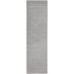 Nourison Essentials NRE01 Indoor/outdoor Area Rug - Silver Grey 2' X 6