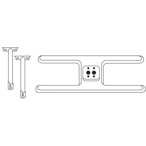 Heavy Duty BBQ Parts 19.5-in Stainless Steel Bar Burner