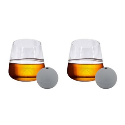 Set de vasos old fashioned y moldes para hielo Our Table™ On The Rocks