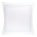 Everhome Sullivan Triple Baratta Cotton Decorative Cover White/Pastel Blue