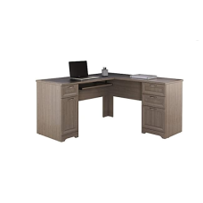 Realspace Magellan 59"W L-Shape Corner Desk, Gray
