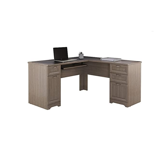 Realspace Magellan 59"W L-Shape Corner Desk, Gray