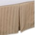 Wamsutta 500-Thread-Count PimaCott Damask Twin Bed Skirt Taupe 