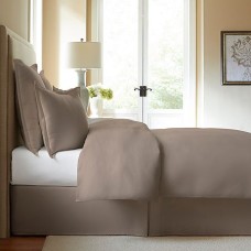 300-Thread-Count Cotton Twin Bed Skirt in Canvas