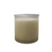 EverhomeTM Amber Musk 311.84 g candle in glass vessel with lid