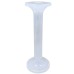 Everhome™ 9.5" White Glass Candle Holder