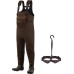 Gonex Neoprene Chest Hunting Waders with 600G/800G Insulated Boots 100% Waterproof Fishing Waders for Men Duck Hunting