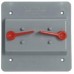 Carlon Double Toggle Switch Box Cover, PVC, 2-Gang