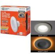 Commercial Electric 6 in LED Color Changing Recessed Trim w/Night Light