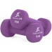 Prosourcefit Set Of Two Neoprene Dumbbells Coated For Non-Slip Grip