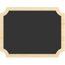 Amscan Natural Wood Blackboard Easel Signs 2pcs