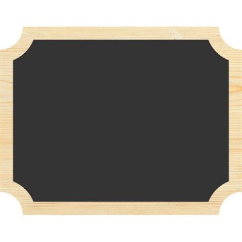 Amscan Natural Wood Blackboard Easel Signs 2pcs