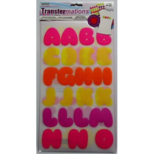 Back in Stock! Iron-on Flocked Letters 47 Pcs 1-1/2 In high Horizon NIP 3 pack