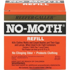 Reefer-Galler No Moth 1021.36 Closet Hanger Refill 14Oz
