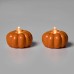 2pk LED Pumpkin Shaped Halloween Tea Lights - Hyde & EEK! Boutique