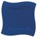 Plt 10 Wavy Sq Royal Blue 