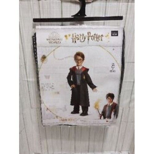 Harry Potter Classic Toddler Halloween Costume Top Robe Size M (3-4T) With Scarf