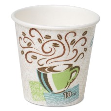 Dixie Hot Cups, Paper, 10oz, Coffee Dreams Design 200ct