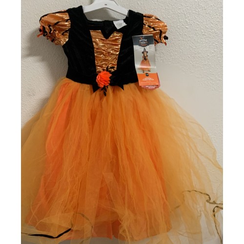Hyde & EEK Fancy Witch Halloween Costume Toddler 4/5T (Dress Only - No Hat)