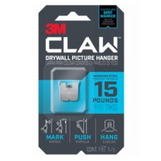3M Claw Drywall Picture Hanger & Marker, Holds 15-lbs. 2pack