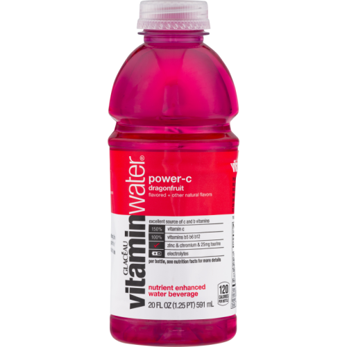 Vitamin Water Vitaminwater Zero Sugar Squeezed Bottle, 20 Fl Oz