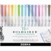 Zebra Mildliner Double Ended Highlighters, Fine and Broad Tip, Assorted Colors, Creative Marker, 15