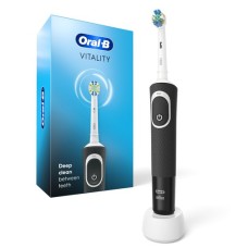Oral-B Pro 500 Precision Clean Rechargeable Toothbrush, 1 Refill, Black – Lightweight