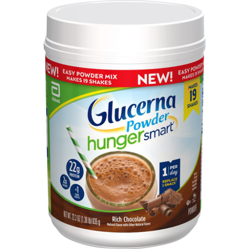 Glucerna Hunger Smart Rich Chocolate Powder 22.3 Oz. Container