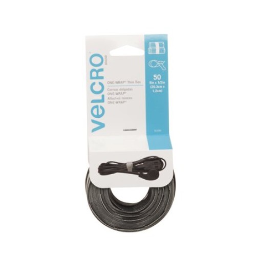 VELCRO® Brand ONE-WRAP Thin Ties, 8