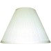 Mainstays Pleat Empire Table Lamp Shade, off-White