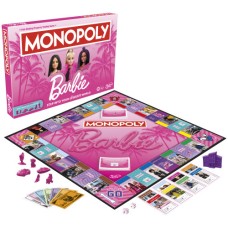 Monopoly: Barbie Edition Board Game, Family Games for 2-6 Pl