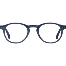 Equate Unisex Kai Bluelight Reading Glasses with Case, Navy, +2.50