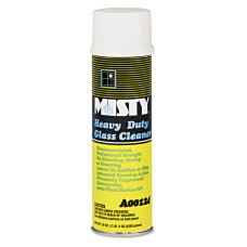 Misty Heavy-Duty Glass Cleaner, Citrus, 20oz Aerosol