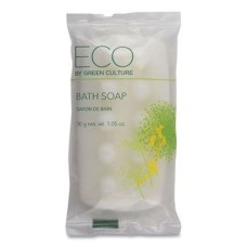 Eco By Green Culture Bath Massage Bar, Clean Scent, 1.06 Oz