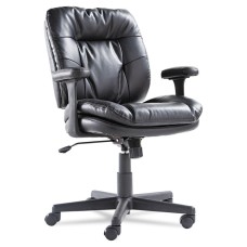 OIF OIFST4819 Executive Swivel/tilt Chair Fixed T Bar Arms Black
