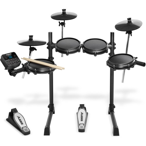 Alesis Turbo 7 Piece DRUM Kit  with Mesh Heads  Electronic Drum Set