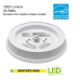 Commercial Electric Spin Light 11 In. LED Flush Mount Ceiling Light High Output 1600 Lumens 22-Watt 4000K Bright White No Bulbs