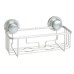 Squared Away™ Satin Chrome Aluminum Shower Caddy