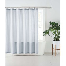 Illusion Blue Nestwell™ Matelassé Cotton Bath Curtain