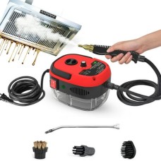 Steam Cleaner  Handheld High Temperature Pressurized Steamer for Cleaning  with 3Pcs Brush Heads for Kitchen/Furniture/Bathroom/Car