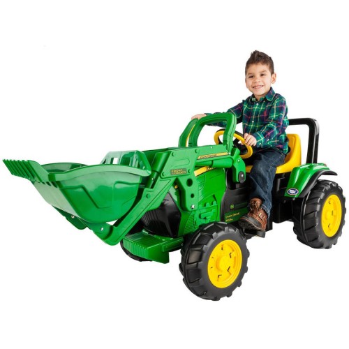 Peg Perego John Deere Front Loader - Green