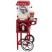 West Bend PCM20RD13 Electric Popcorn Machine With Cart – Red