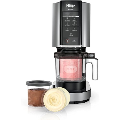 Ninja Ice Cream Maker - CREAMi, 7 One-Touch Programs - Cloud Silver