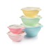 Tupperware Heritage 10pc Bowl Set Vintage Pastel