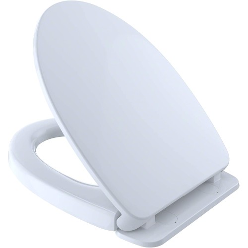 Toto SS124#01 SoftClose Elongated Toilet Seat - Cotton White