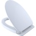 Toto SS124#01 SoftClose Elongated Toilet Seat - Cotton White