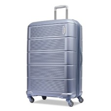 American Tourister Stratum 2.0 Hardside Large Checked Spinner Suitcase - Slate Blue