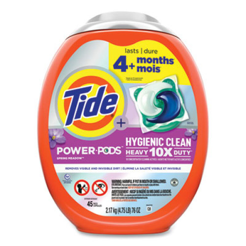 Tide Power Pods Clean Laundry Detergent - Spring Meadow 76 oz Tub