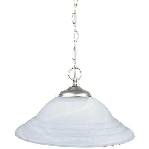 Luminance 1-Light Satin Nickel Pendant