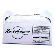 Impact Rest Assured Seat Covers, 250/Pack, 20 Packs/Carton 